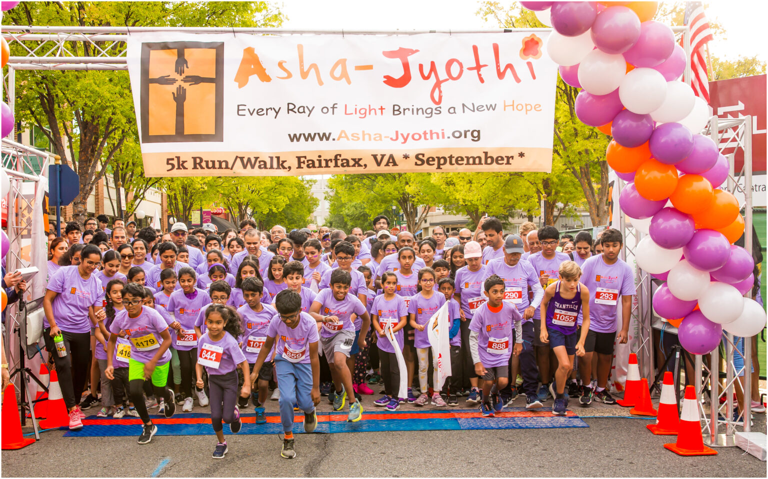 16th Annual 5K Run/Walk – Fairfax, VA – Asha Jyothi